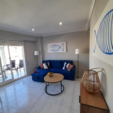 De Pescado Azul Gandia Playa Con Piscina Ascensor Y Vistas Al Mar Apartment Playa de Gandia