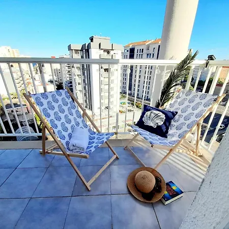 Apartment De Pescado Azul Gandia Playa Con Piscina Ascensor Y Vistas Al Mar *